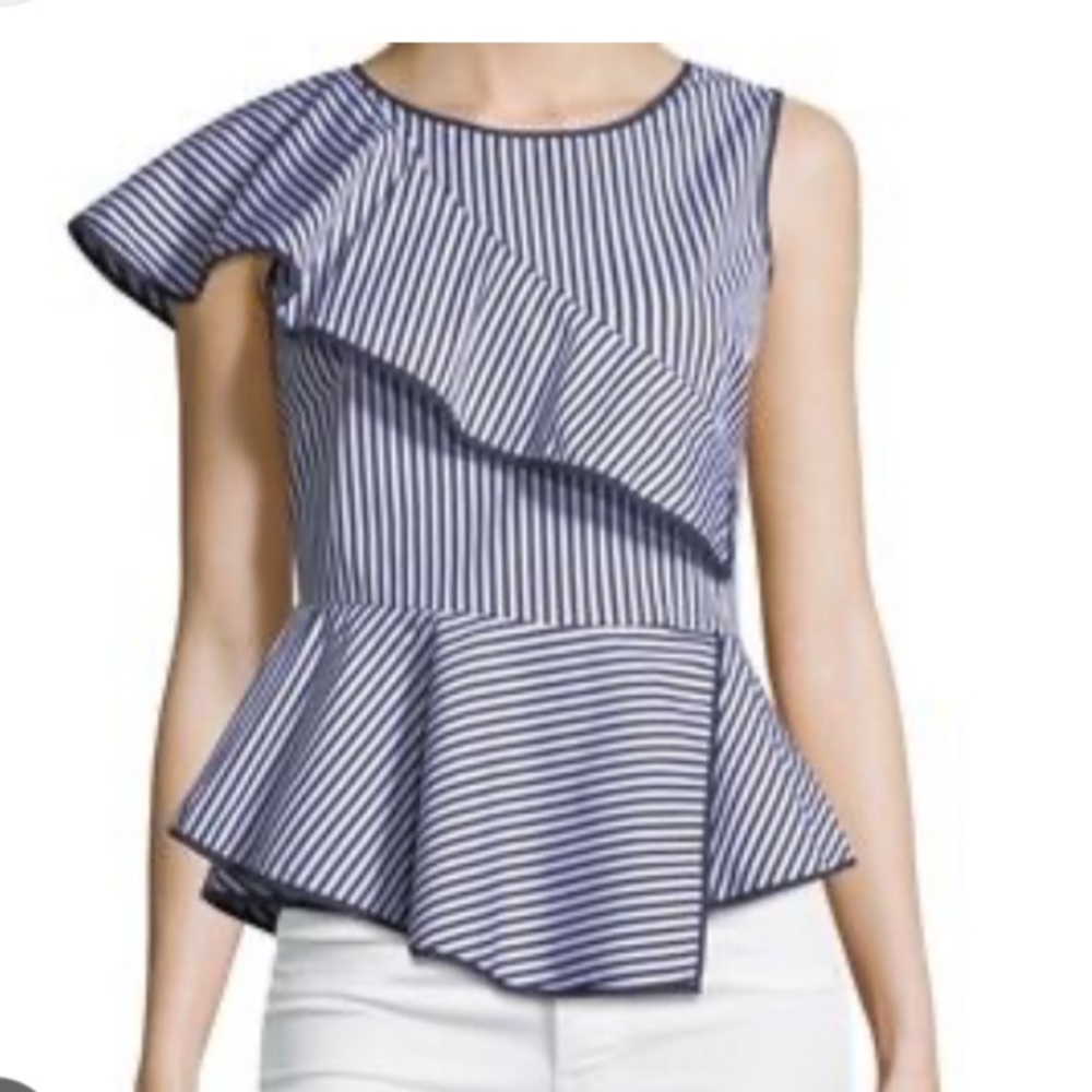 Parker Carly Peplum Top